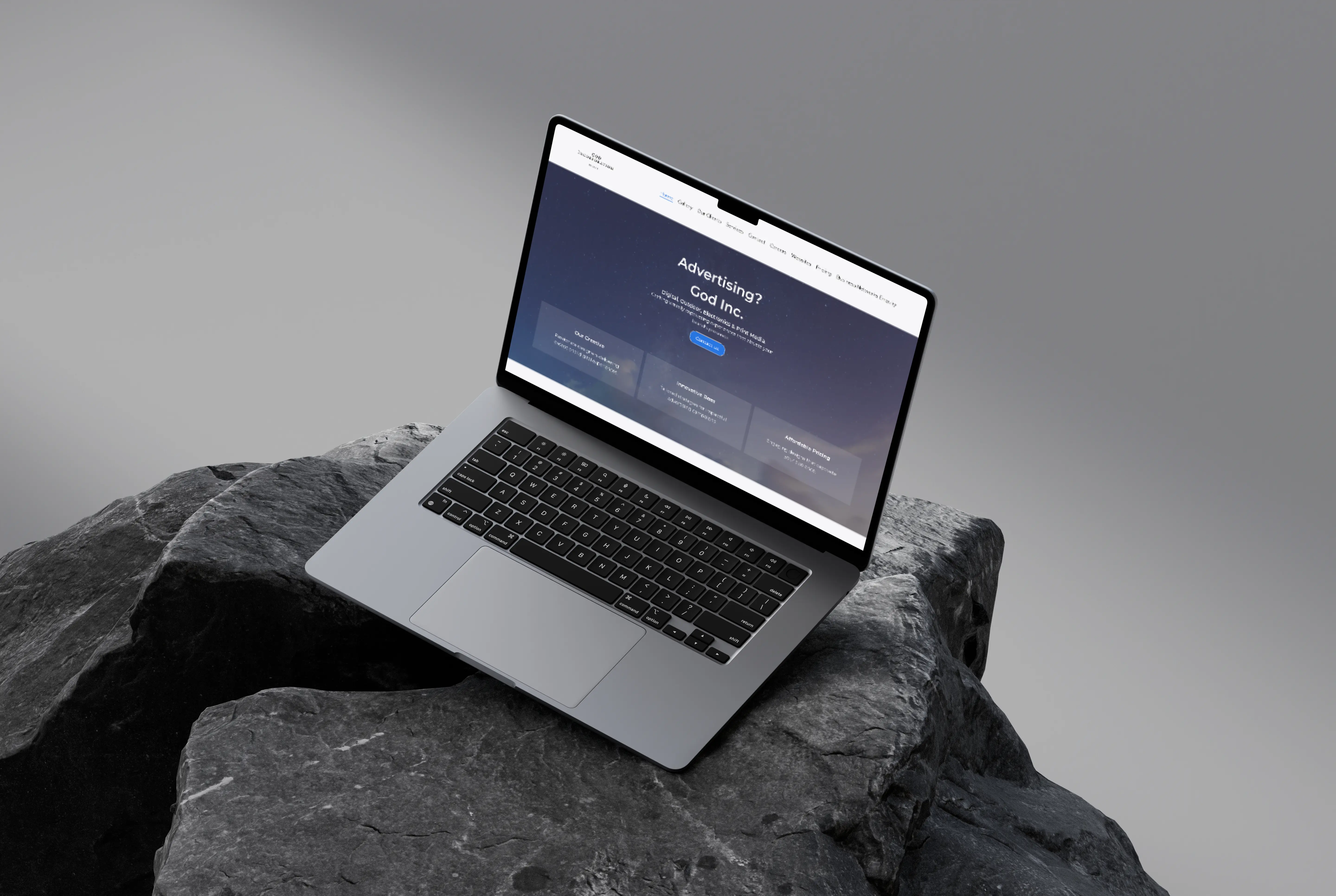 God Incorporation Mobile UI/UX Design