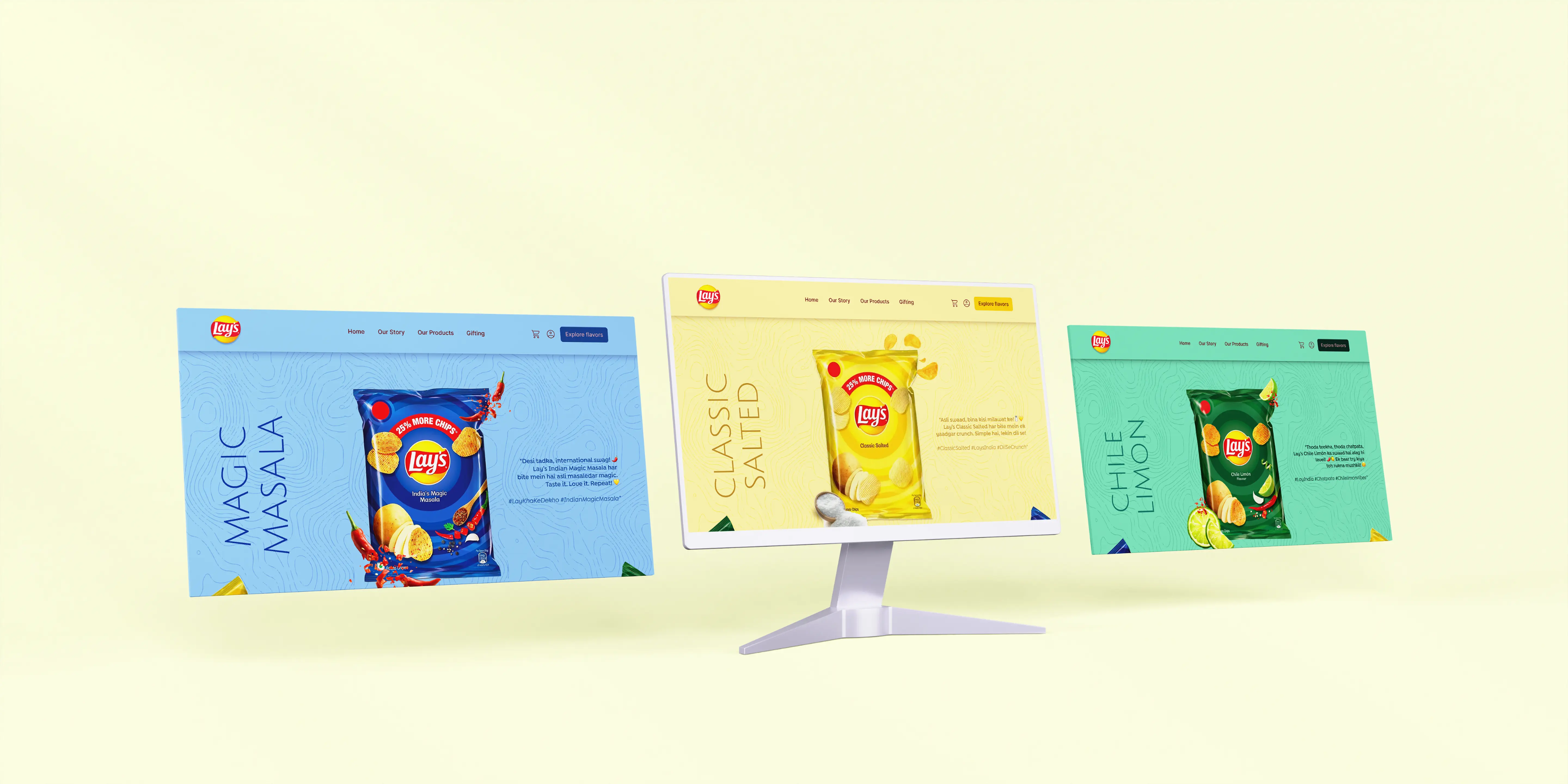 Lay's Web Redesign
