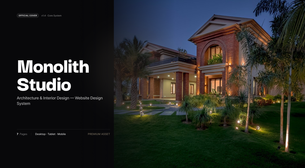 Premium Studio Website Template