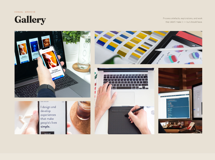 Designer Portfolio Template  4