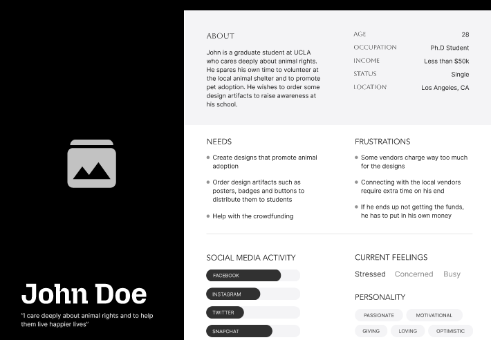 PersonaCraft – Modern User Persona Template  2