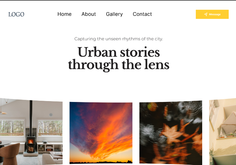 Photography Studio Portfolio Template  2