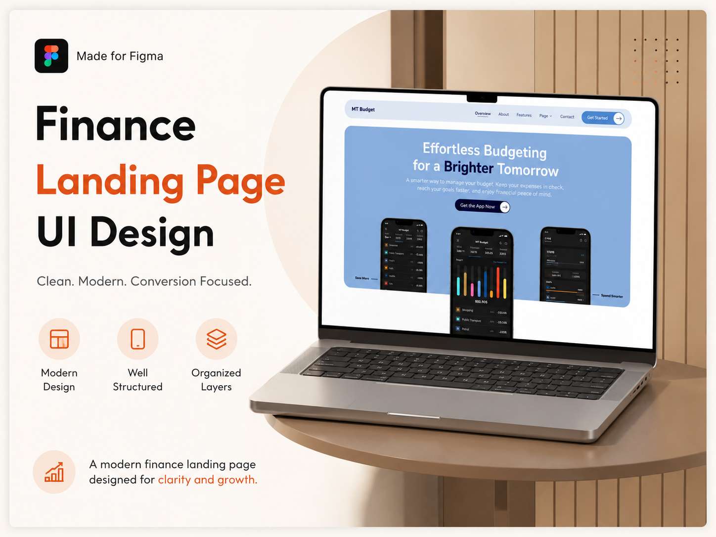 MT Budget – Finance Landing Page  1