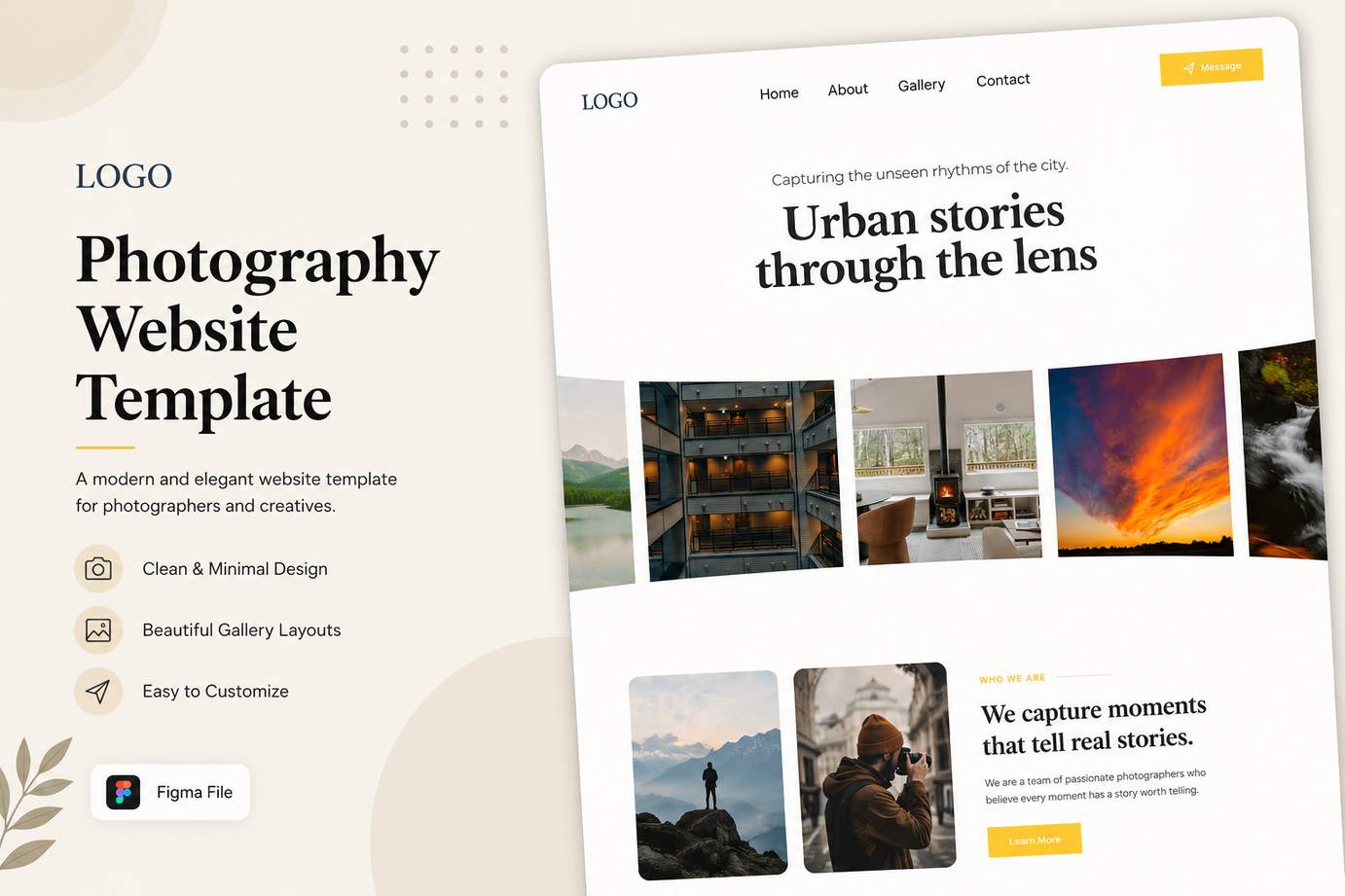 Photography Studio Portfolio Template  1