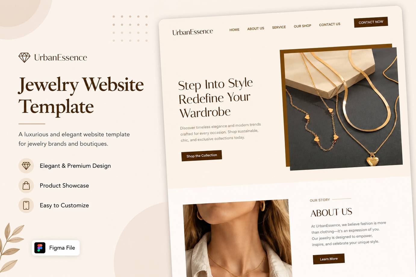 UrbanEssence – Jewellery Website  1