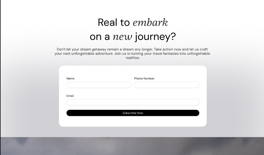 Xplore – Travel Landing Page  5