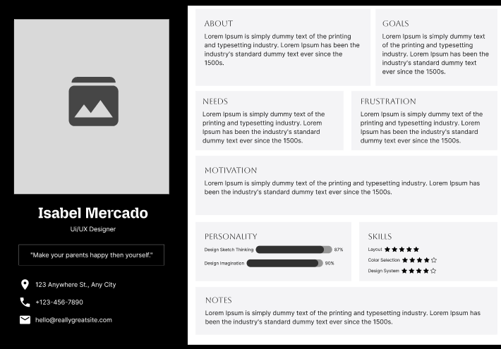 PersonaCraft – Modern User Persona Template  3