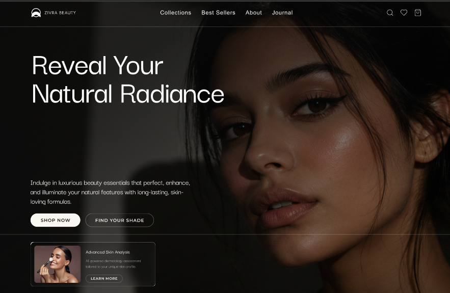 Beauty Care Premium Landing page  2