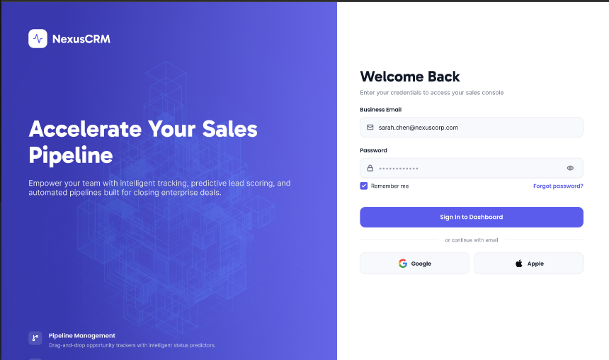 Nexus - CRM Dashboard Kit  2